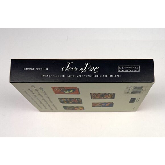 JAVA JIVE 17 Assorted Notecards & Envelopes w/ Recipes Brooke Scudder Gift Works - Picture 4 of 4